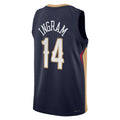 Custom #14 Navy 2021 NOP Basketball Shirt Top