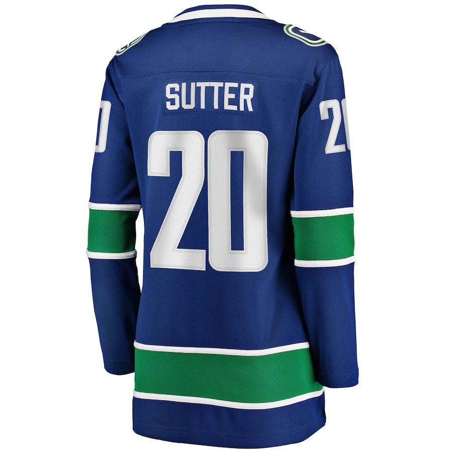 Custom #20 Blue VAN Hockey Shirt Top