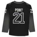 Custom #21 Black TBL Hockey Shirt Top