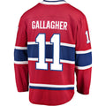 Custom #11 Red MTL Hockey Shirt Top