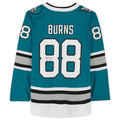 Custom #88 Teal SJS Hockey Shirt Top