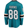 Custom #88 Teal SJS Hockey Shirt Top