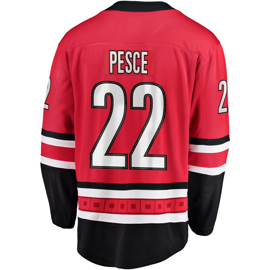 Custom #22 Red CAR Hockey Shirt Top