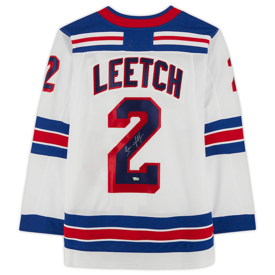 Custom #2 White Hockey Shirt Top