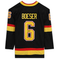 Custom #6 Black VAN Hockey Shirt Top