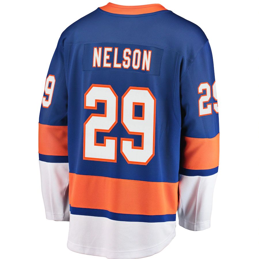 Custom #29 NYI Hockey Shirt Top