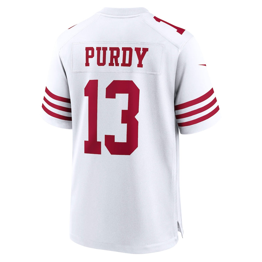 Custom #13 White SF Football Shirt Top