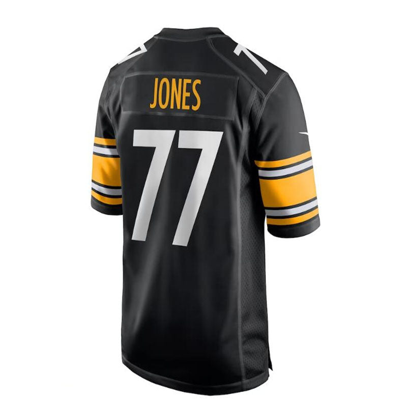 Custom #77 Black 2023 PIT Football Shirt Top