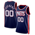 Custom #22 Navy 2021 BKN Basketball Shirt Top