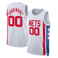 Custom #23 White 2022 BKN Basketball Shirt Top
