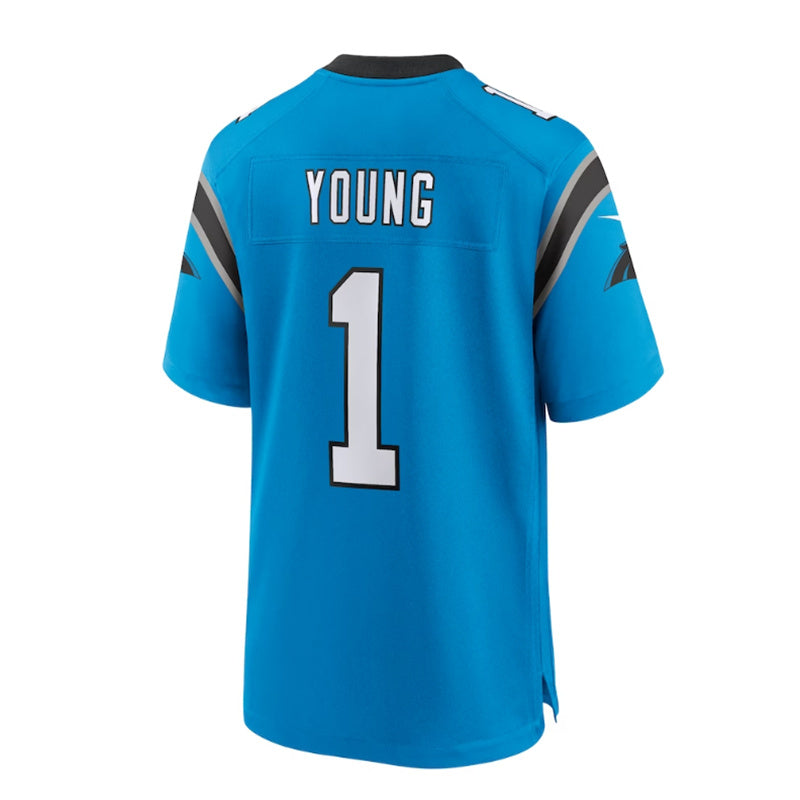 Custom #1 Blue 2023 CAR Football Shirt Top