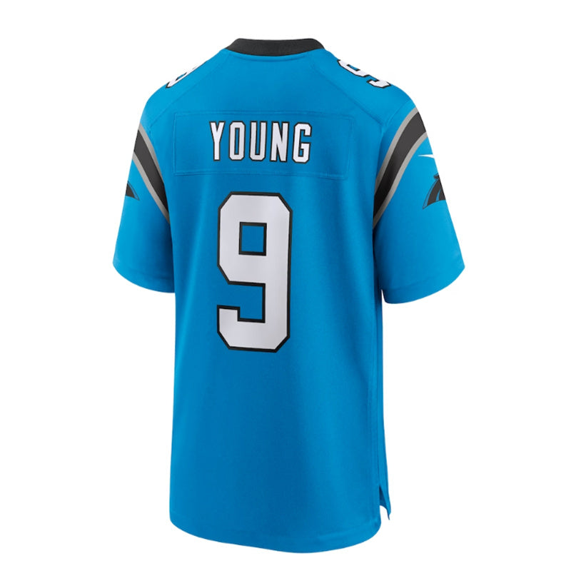 Custom #9 Blue 2023 CAR Football Shirt Top
