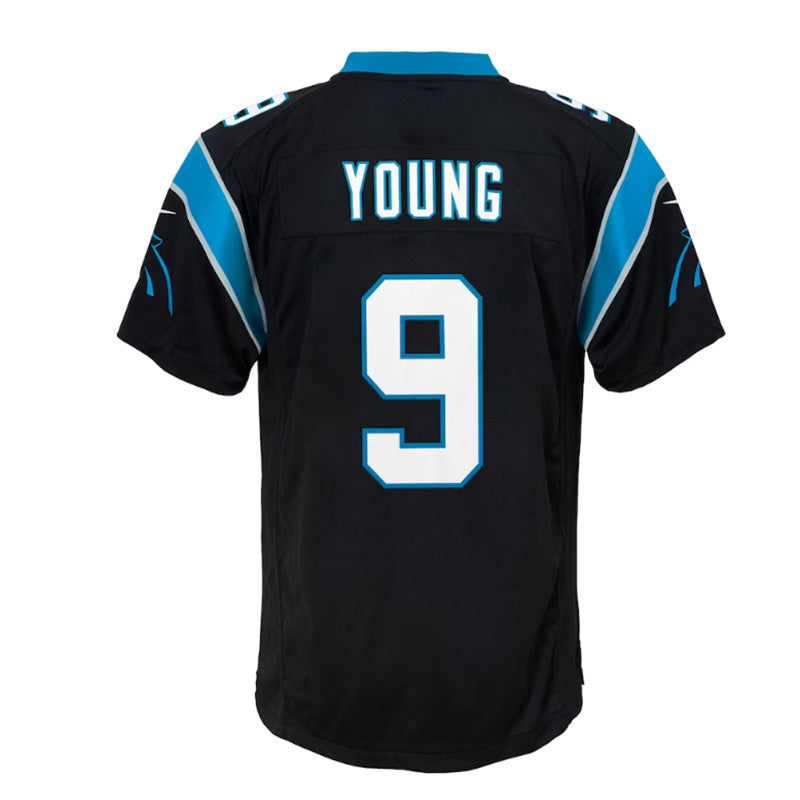 Custom #9 Black 2023 CAR Football Shirt Top