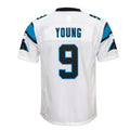 Custom #9 White 2023 CAR Football Shirt Top