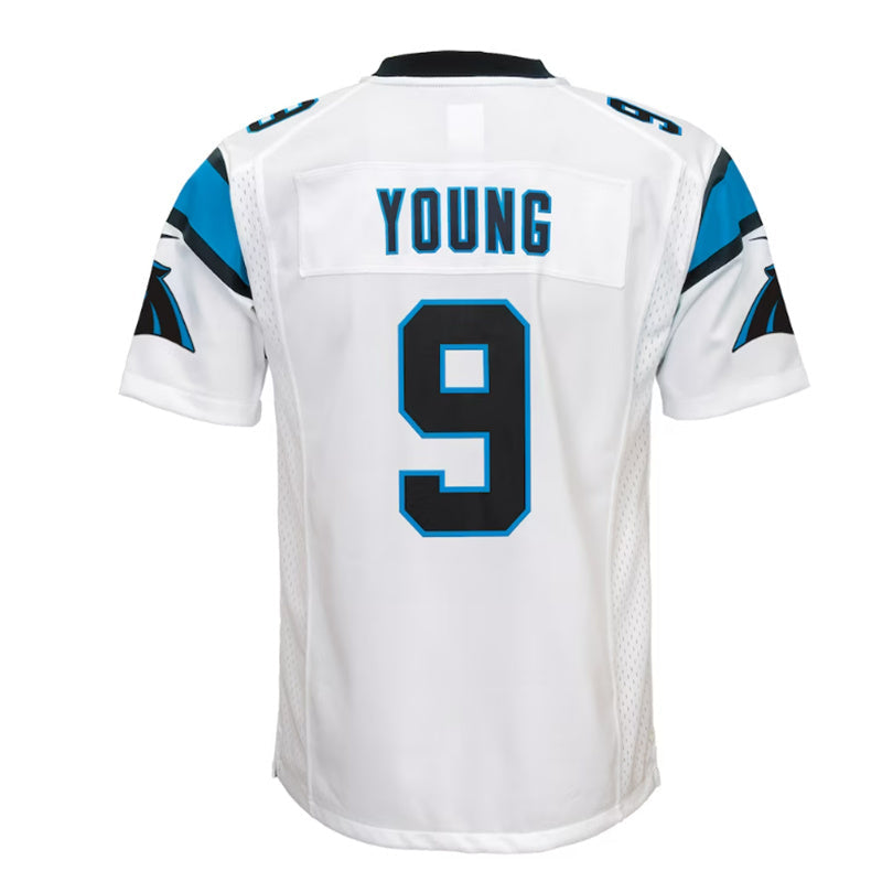Custom #9 White 2023 CAR Football Shirt Top