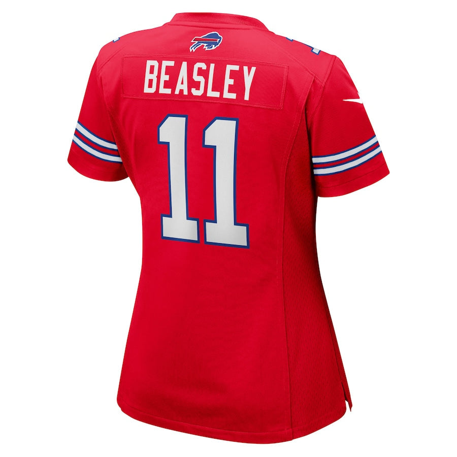 Custom #11 Red BUF Football Shirt Top