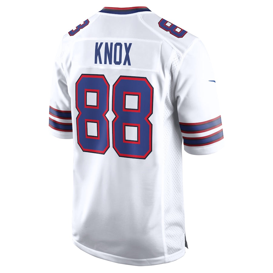 Custom #88 White BUF Football Shirt Top
