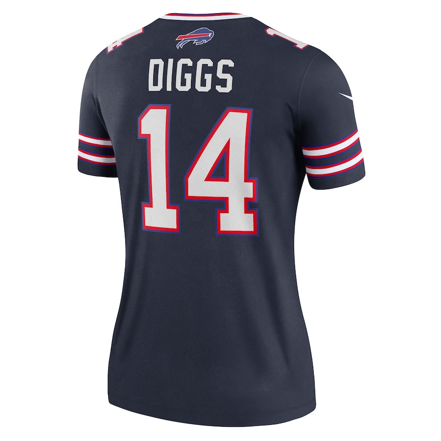 Custom #14 Navy BUF Football Shirt Top