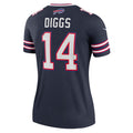 Custom #14 Navy BUF Football Shirt Top