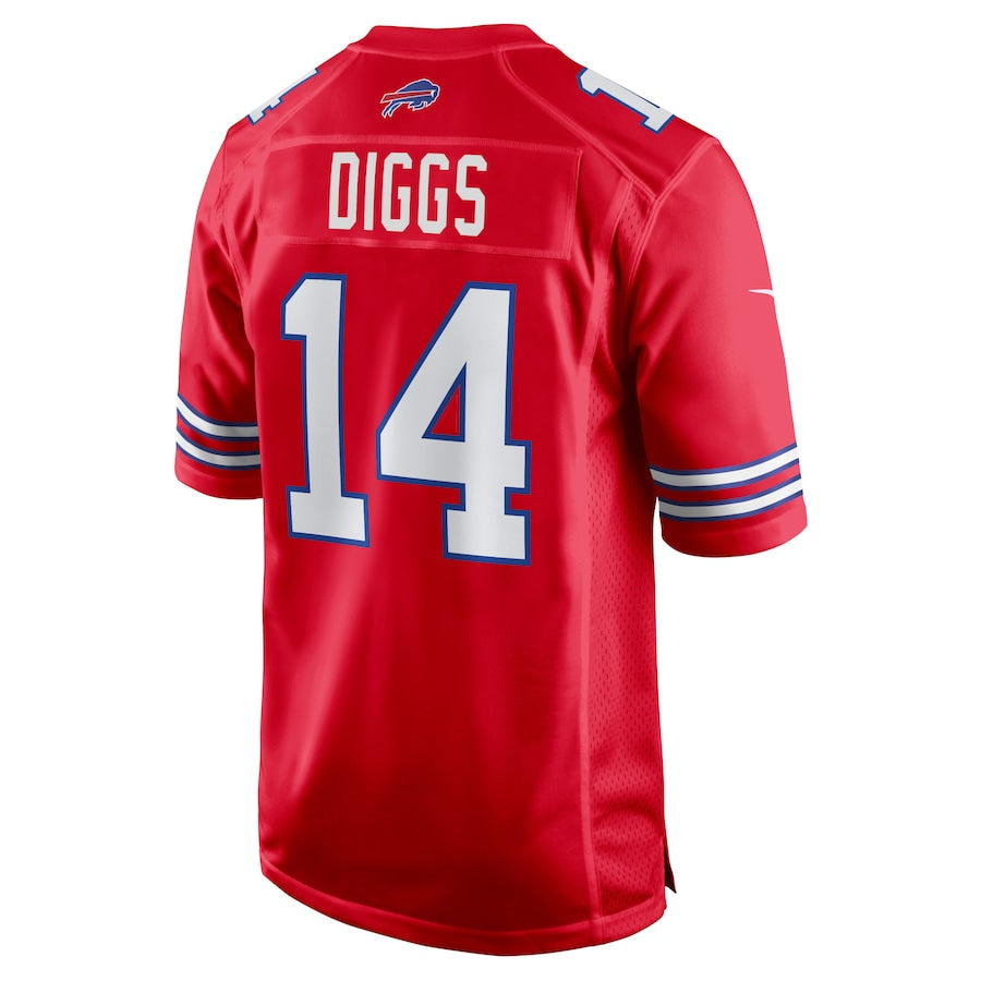 Custom #14 Red BUF Football Shirt Top
