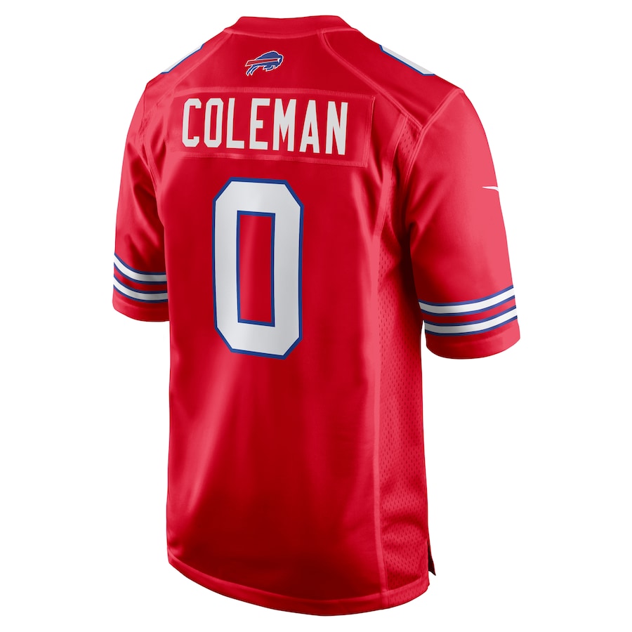 Custom #0 Red 2024 BUF Football Shirt Top