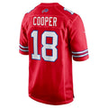 Custom #18 Red BUF Football Shirt Top