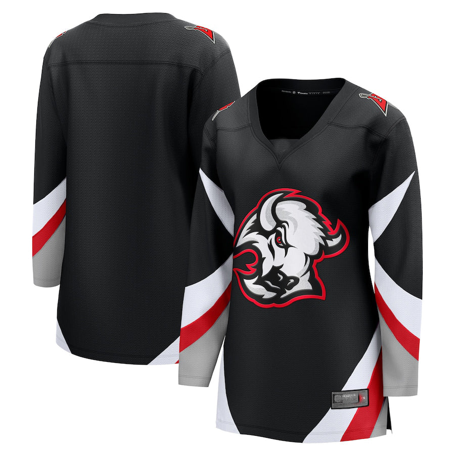 Custom Black BUF Hockey Shirt Top