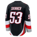 Custom #53 Black BUF Hockey Shirt Top