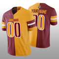 Custom Gold WAS Football Shirt Top