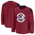 Custom Burgundy COL Hockey Shirt Top
