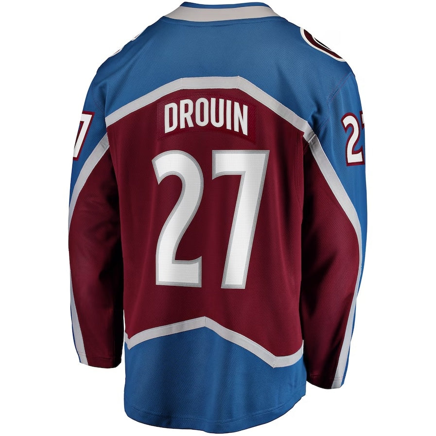 Custom #27 Maroon COL Hockey Shirt Top