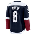 Custom #8 Navy COL Hockey Shirt Top