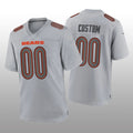 Custom Gray CHI Football Shirt Top