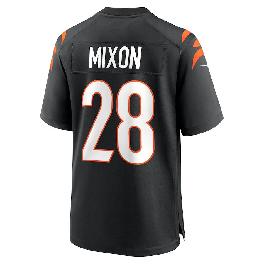 Custom #28 Black CIN Football Shirt Top