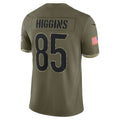 Custom #85 Olive 2022 CIN Football Shirt Top