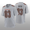 Custom #83 Gray CIN Football Shirt Top