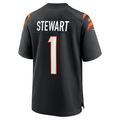 Custom #1 Black 2025 CIN Football Shirt Top