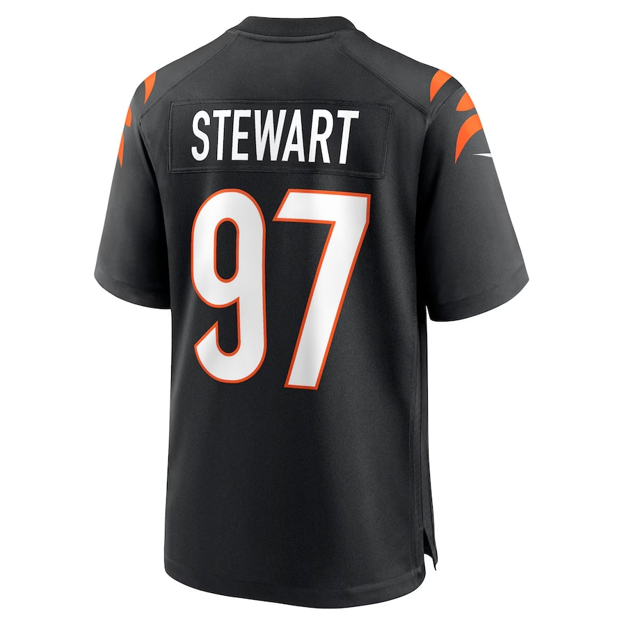 Custom #97 Black CIN Football Shirt Top