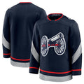 Custom Blue 2025 CBJ Hockey Shirt Top