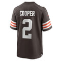 Custom #2 Brown CLE Football Shirt Top