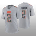Custom #2 Gray CLE Football Shirt Top