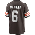 Custom #6 Brown CLE Football Shirt Top