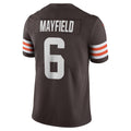 Custom #6 Brown CLE Football Shirt Top