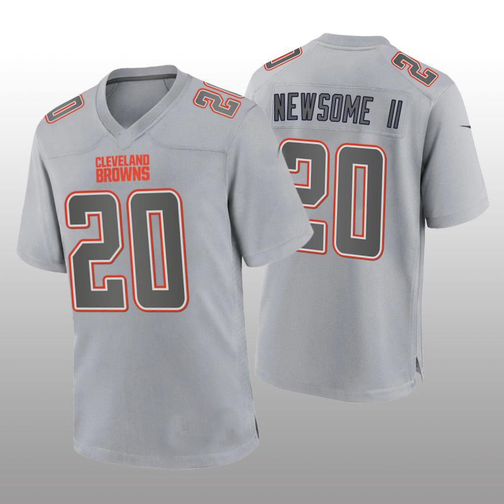 Custom #20 Gray CLE Football Shirt Top