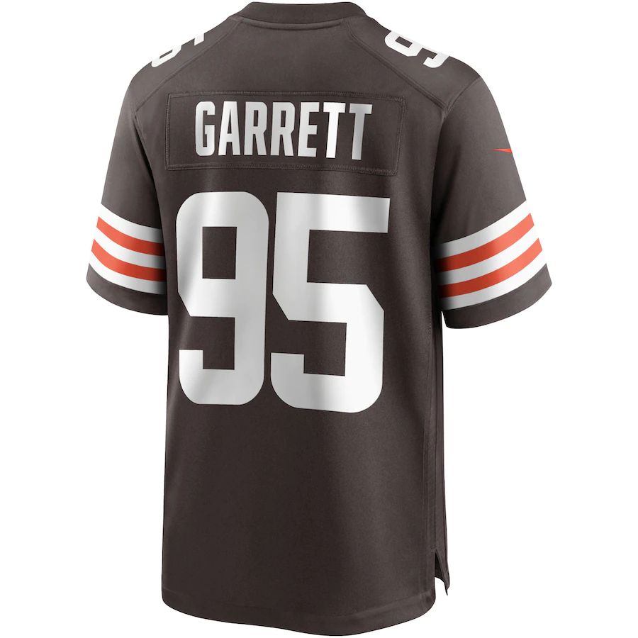 Custom #95 Brown CLE Football Shirt Top
