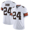 Custom #24 White CLE Football Shirt Top