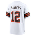Custom #12 White 2025 CLE Football Shirt Top