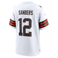 Custom #12 White 2025 CLE Football Shirt Top