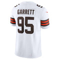 Custom #95 White CLE Football Shirt Top