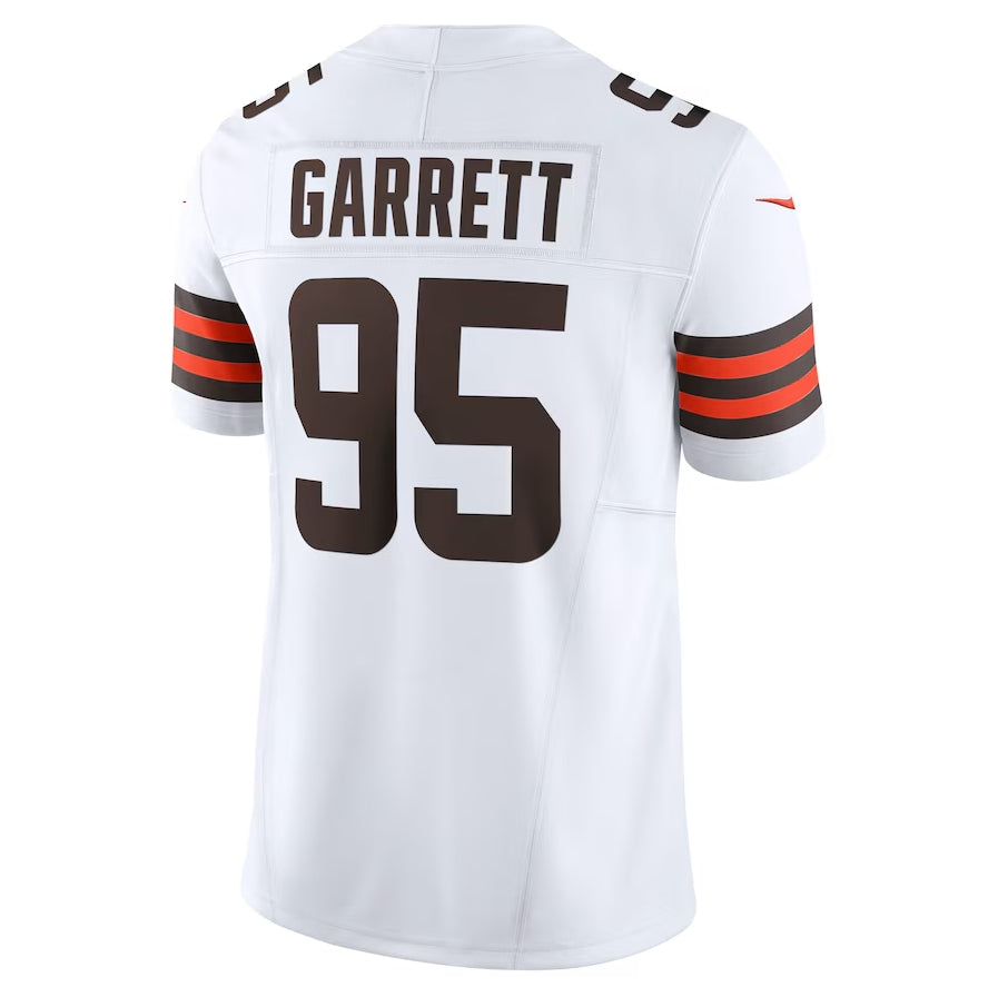 Custom #95 White CLE Football Shirt Top